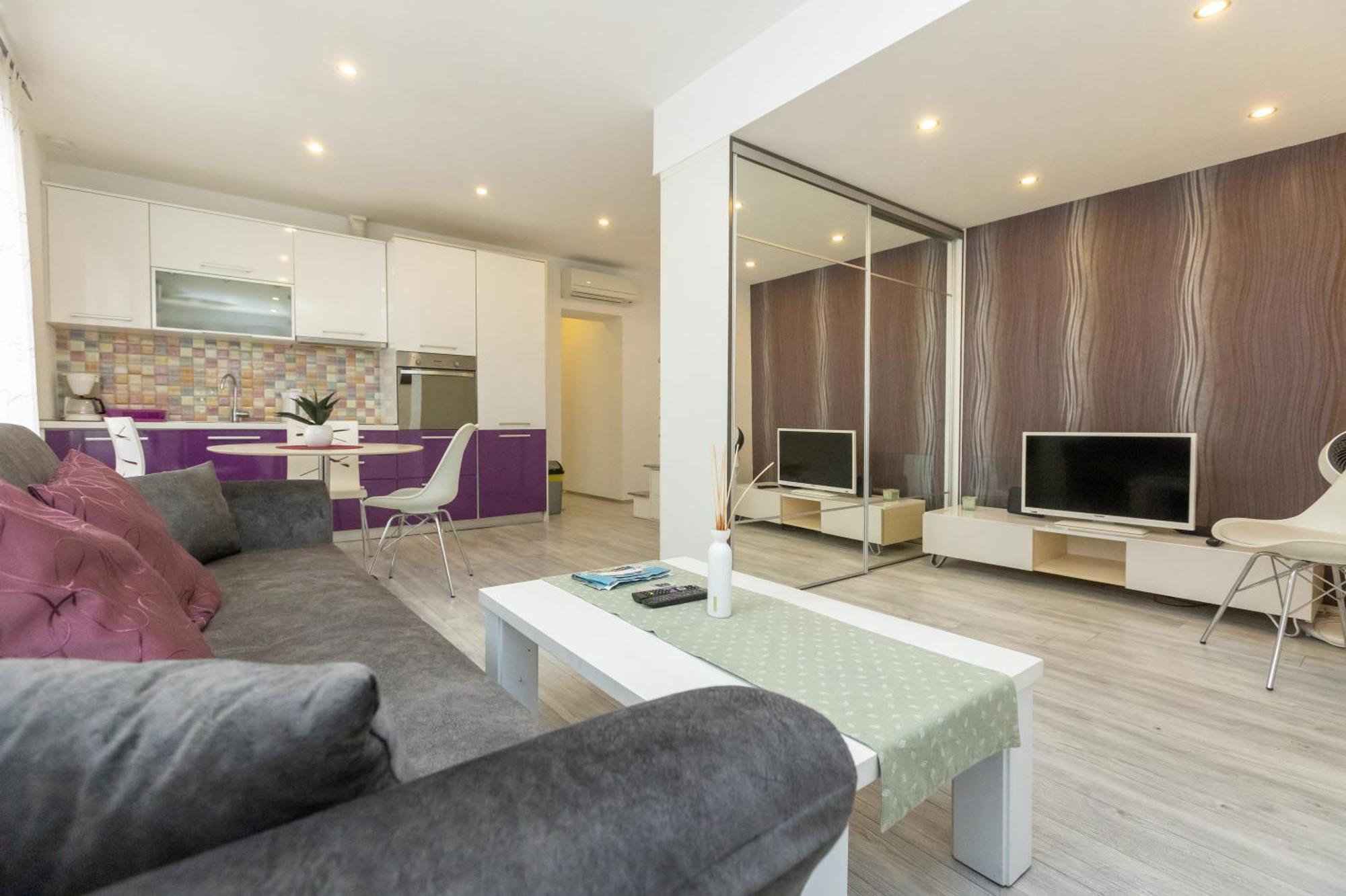 Alpha Loft 1Br Apartment In Center Zadar Exteriör bild